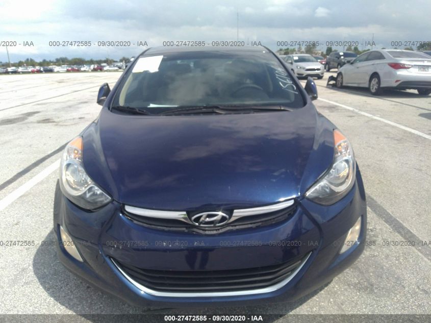 5NPDH4AE9DH156106 2013 Hyundai Elantra Gls