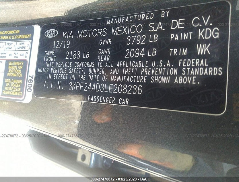 3KPF24AD3LE208236