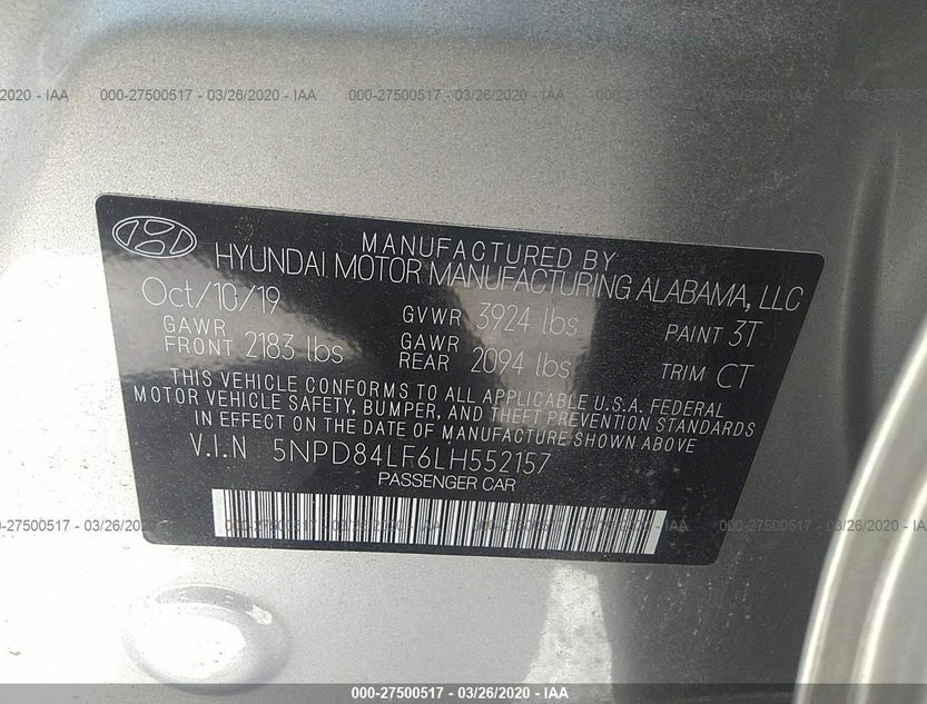 5NPD84LF6LH552157
