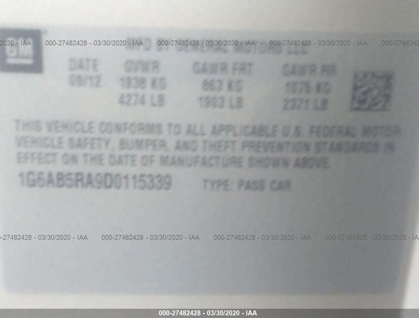1G6AB5RA9D0115339