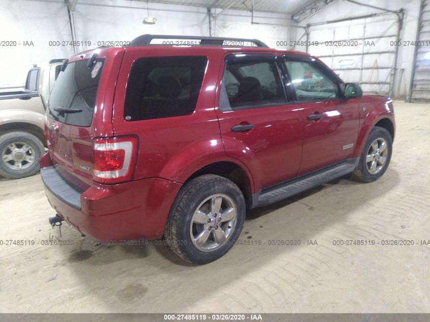 2008 Ford Escape Xlt VIN: 1FMCU93128KE02723 Lot: 27485119