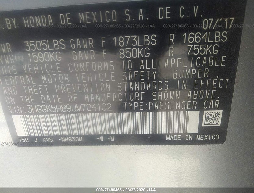 3HGGK5H89JM704102