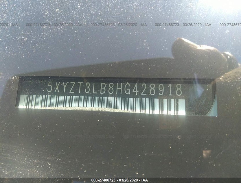5XYZT3LB8HG428918