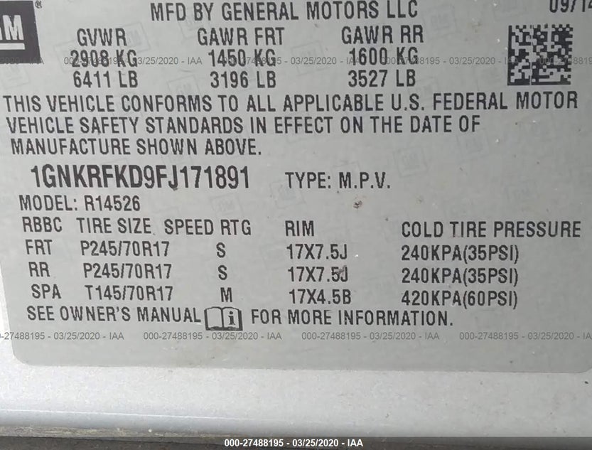1GNKRFKD9FJ171891