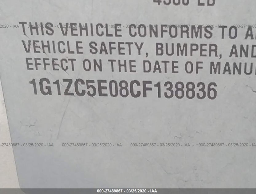 1G1ZC5E08CF138836