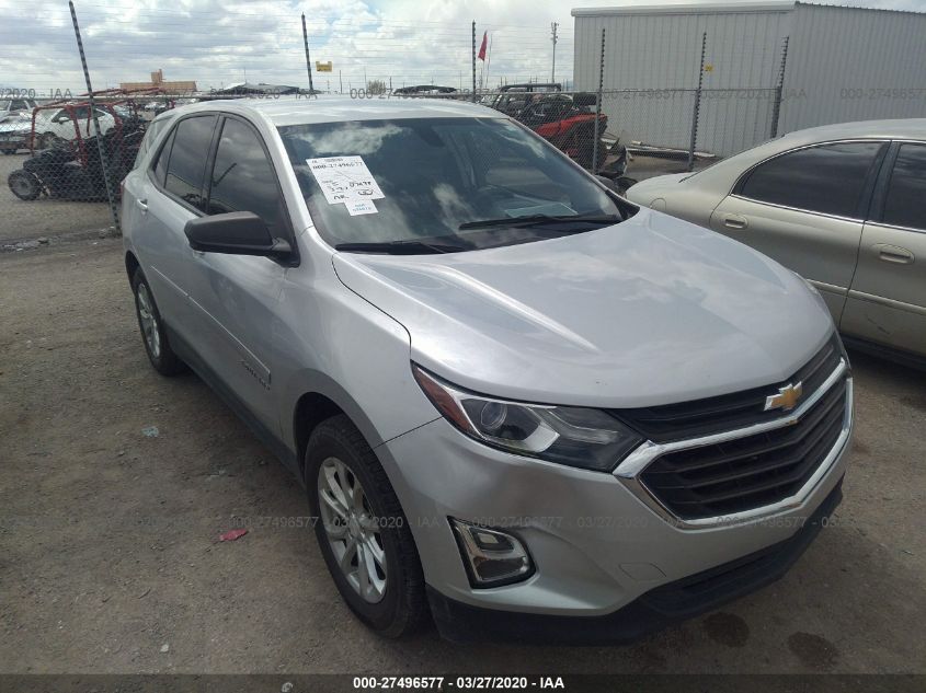 2018 Chevrolet Equinox Ls VIN: 2GNAXHEV6J6122333 Lot: 27496577