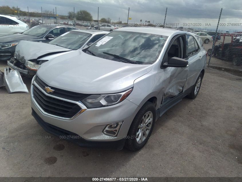 2GNAXHEV6J6122333 2018 Chevrolet Equinox Ls