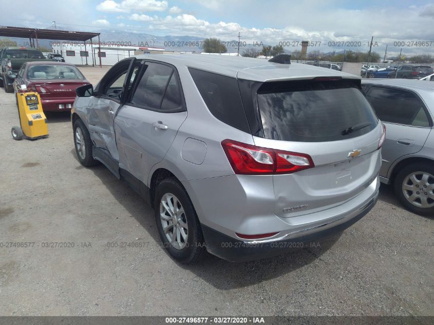 2018 Chevrolet Equinox Ls VIN: 2GNAXHEV6J6122333 Lot: 27496577