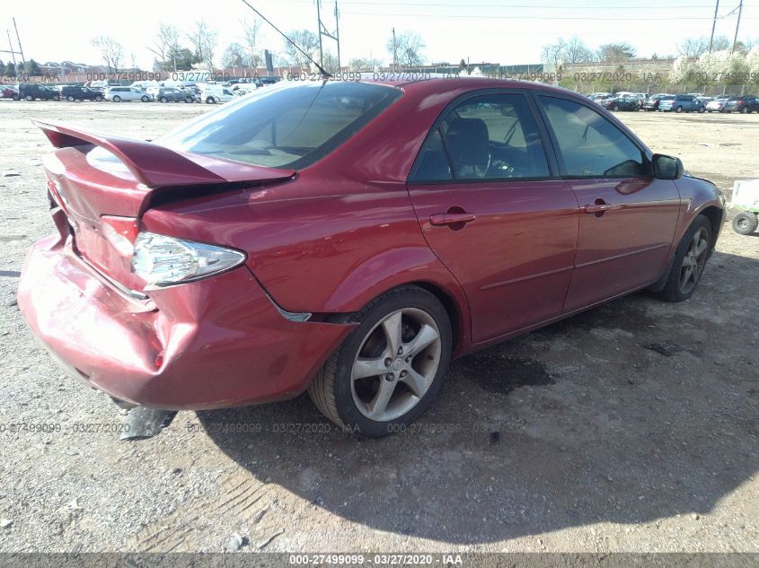 2004 Mazda Mazda6 I VIN: 1YVFP80C645N24593 Lot: 27499099