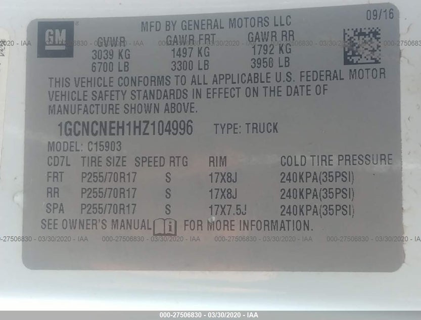 1GCNCNEH1HZ104996