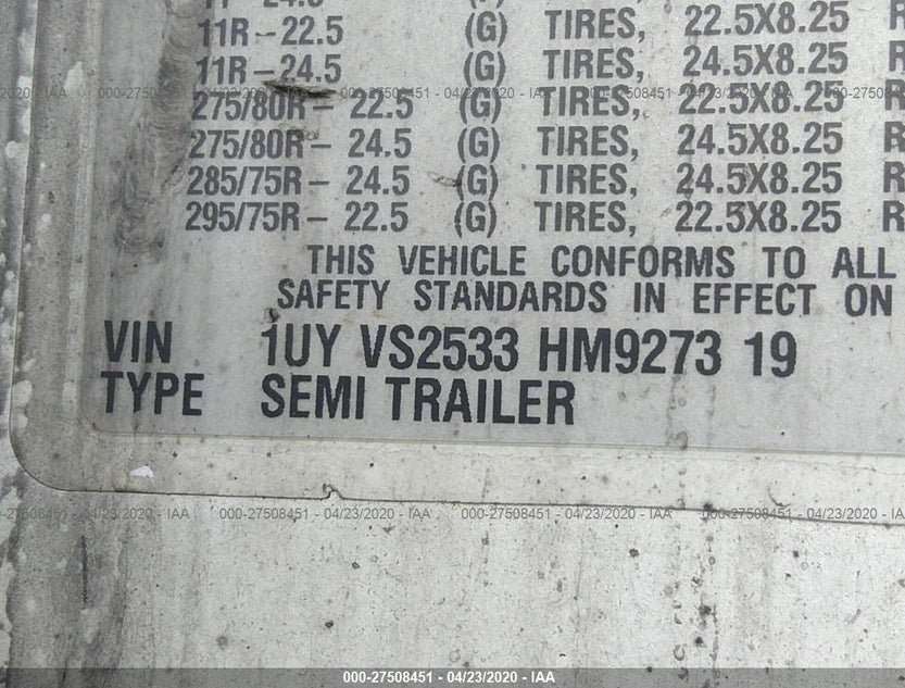 1UYVS2533HM927319