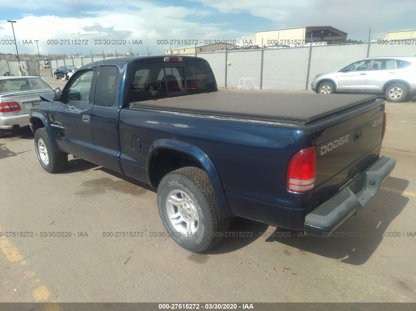 2002 Dodge Dakota Sport VIN: 1B7GG32N42S588254 Lot: 27515272