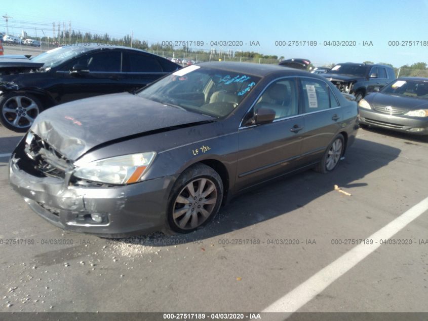 2007 Honda Accord 3.0 Ex VIN: 1HGCM66567A069031 Lot: 27517189