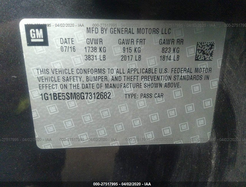 1G1BE5SM8G7312682