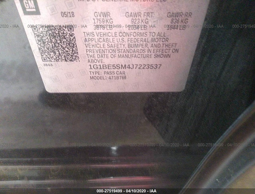 1G1BE5SM4J7223537
