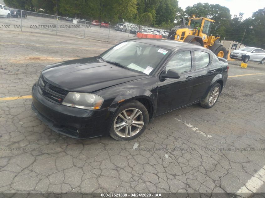 1C3CDZCB2DN615987 2013 Dodge Avenger Sxt