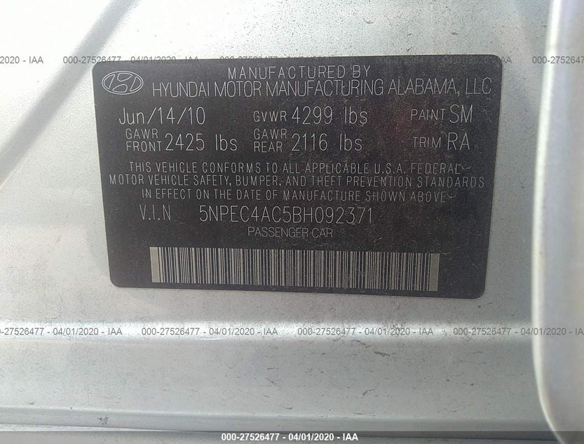 5NPEC4AC5BH092371