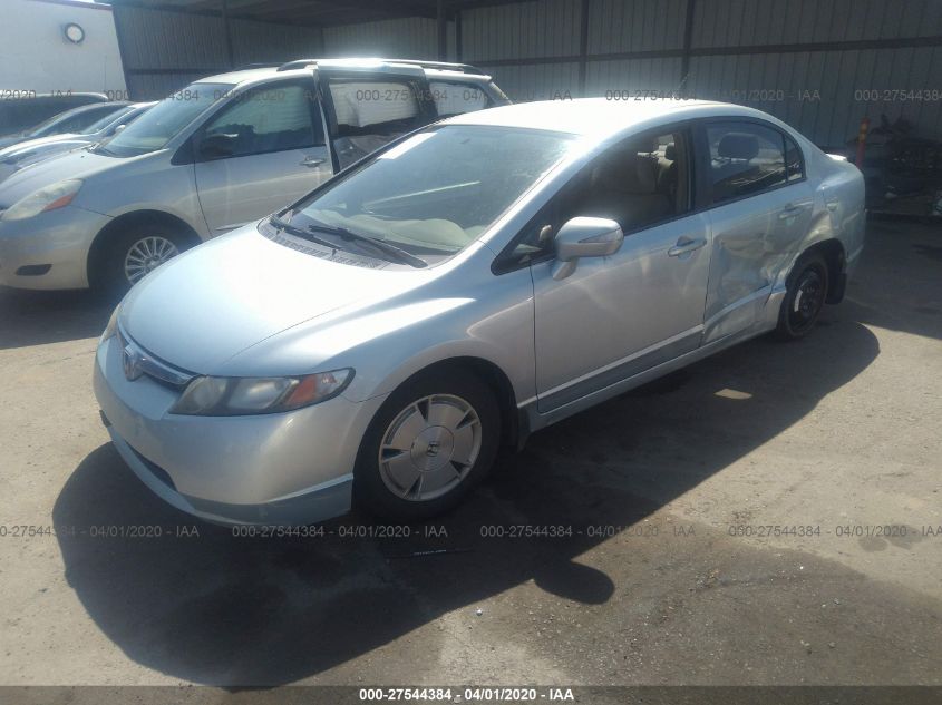 JHMFA36268S007504 2008 Honda Civic Hybrid