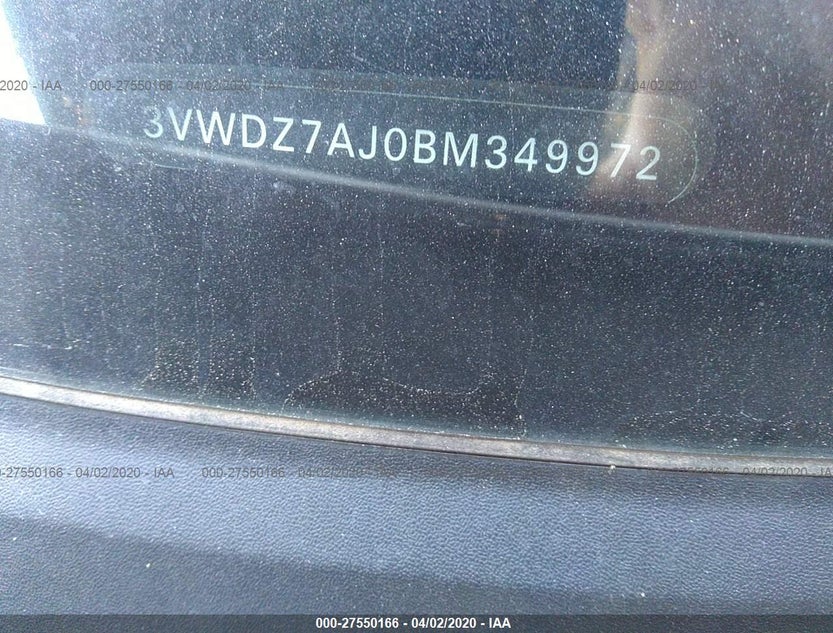 3VWDZ7AJ0BM349972