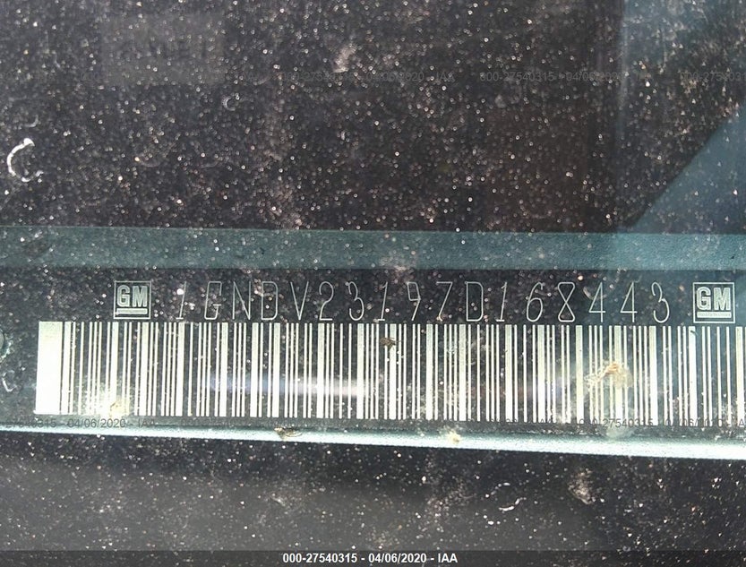 1GNDV23197D168443