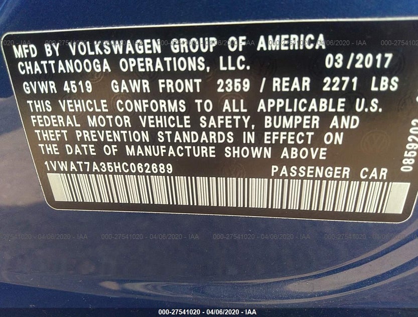 1VWAT7A35HC062689