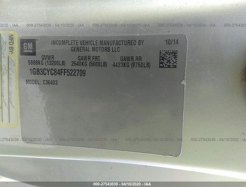 1GB3CYC84FF522709