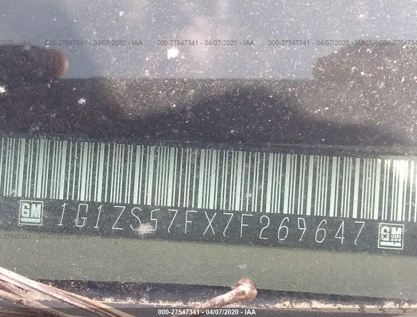 1G1ZS57FX7F269647