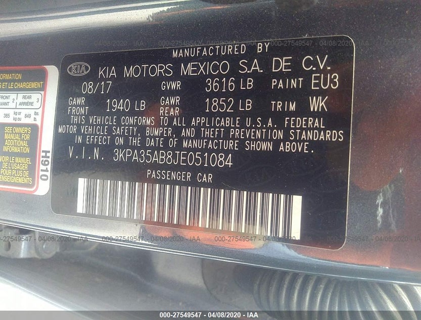 3KPA35AB8JE051084