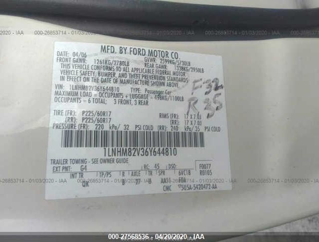 1LNHM82V36Y644810