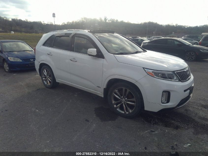 2014 Kia Sorento Limited V6 VIN: 5XYKWDA75EG455826 Lot: 27552310