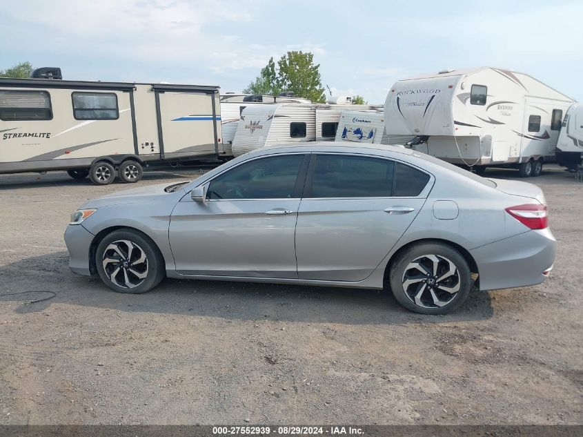 2017 Honda Accord Ex-L VIN: 1HGCR2F83HA214922 Lot: 27552939