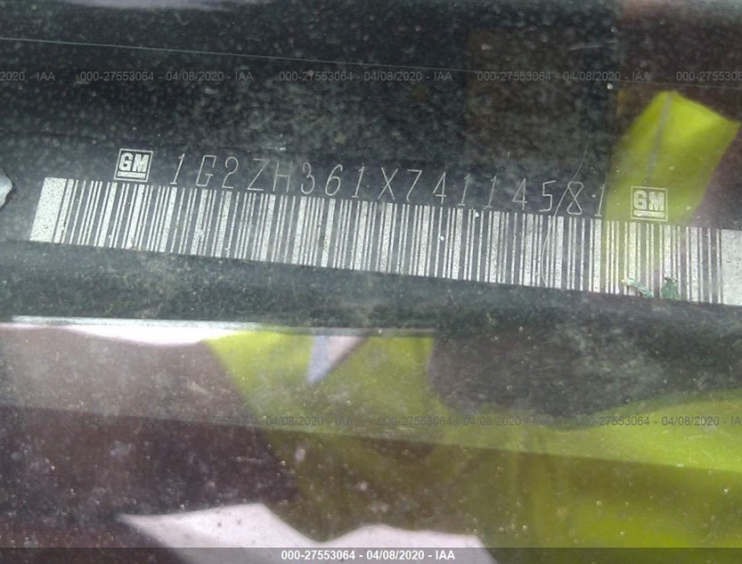 1G2ZH361X74114581