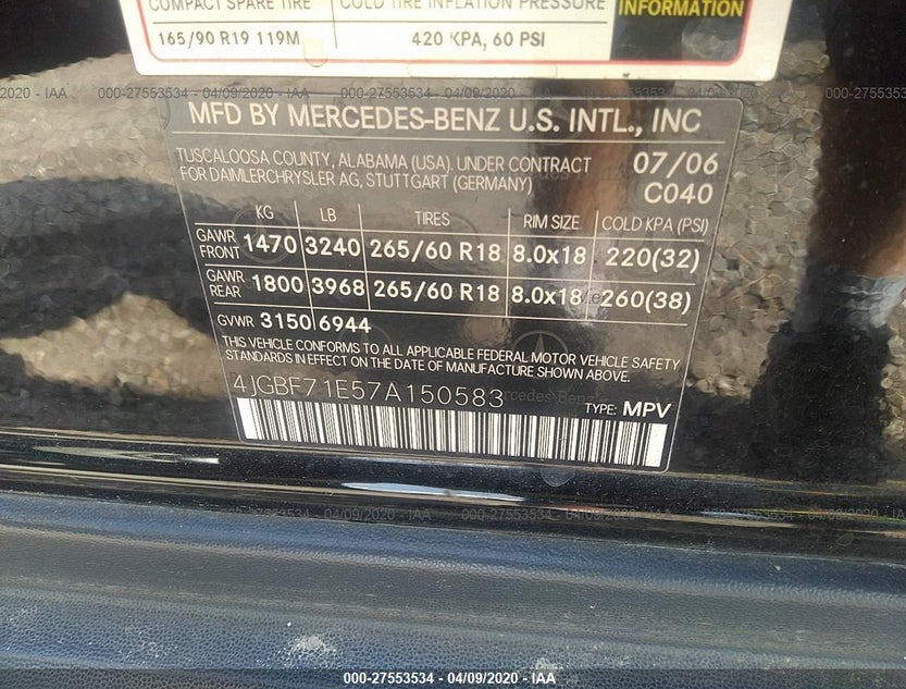 4JGBF71E57A150583