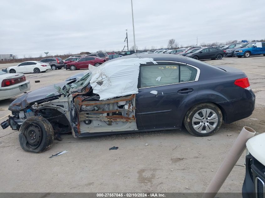 2013 Subaru Legacy 2.5I VIN: 4S3BMCA65D3035638 Lot: 27557045