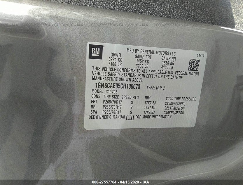 1GNSCAE05CR186673