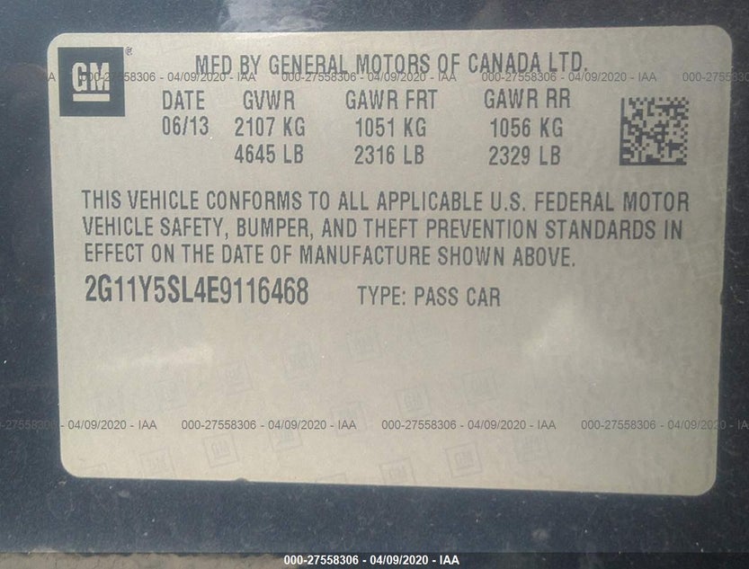 2G11Y5SL4E9116468