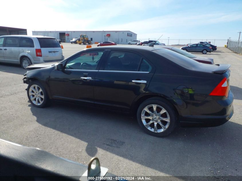 2011 Ford Fusion Sel VIN: 3FAHP0JG2BR177202 Lot: 27580192