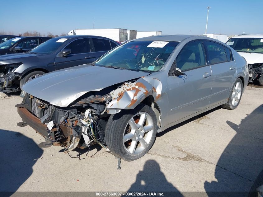 2006 Nissan Maxima 3.5 Se VIN: 1N4BA41E36C845784 Lot: 27563097