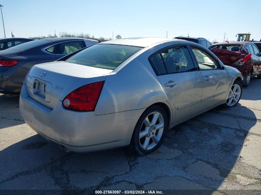 2006 Nissan Maxima 3.5 Se VIN: 1N4BA41E36C845784 Lot: 27563097