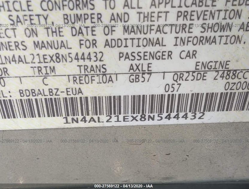 1N4AL21EX8N544432