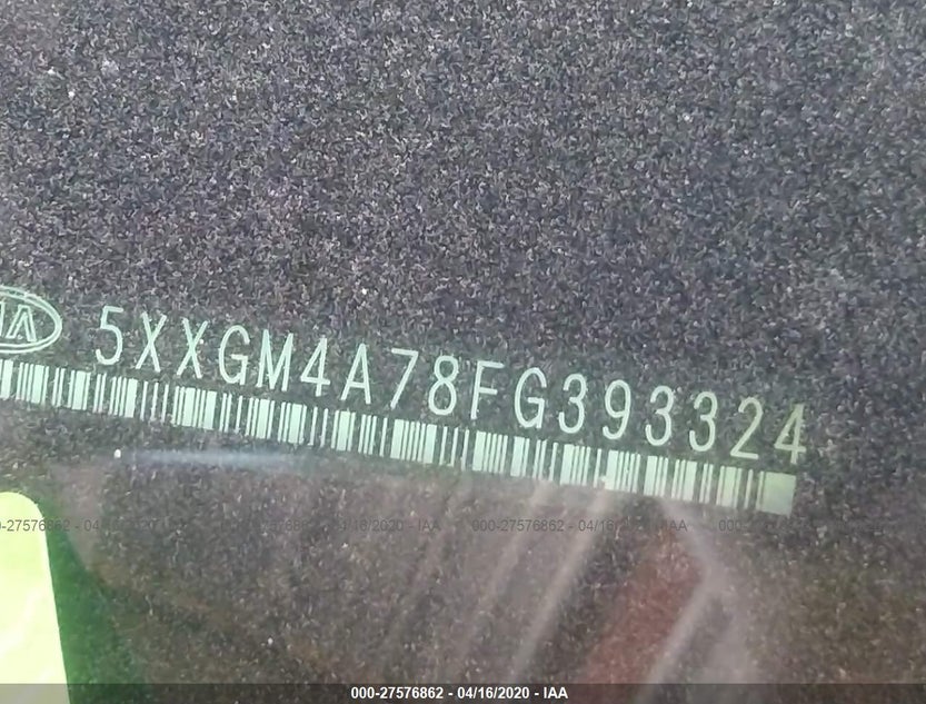5XXGM4A78FG393324