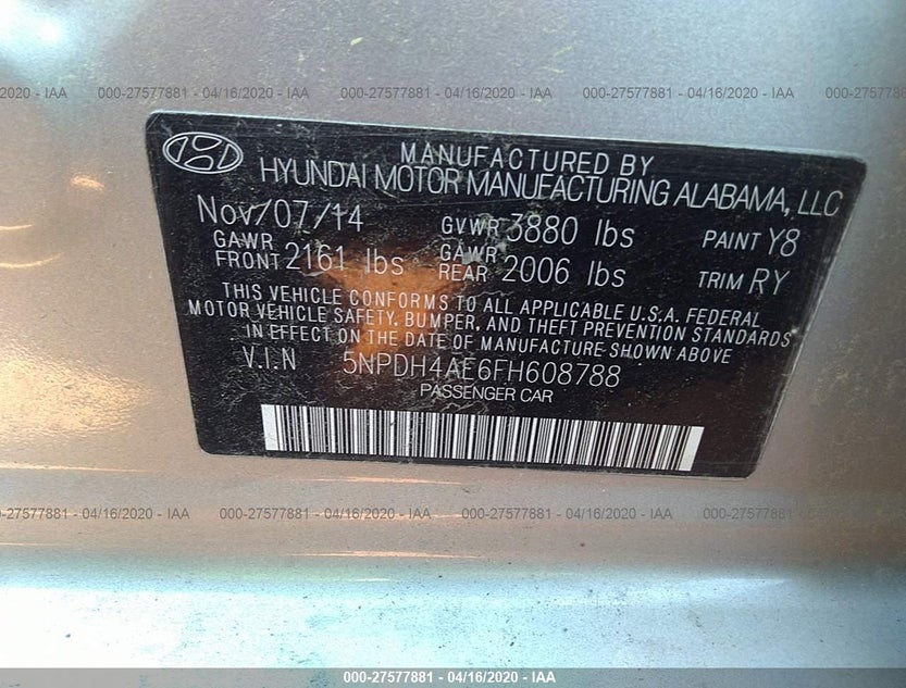 5NPDH4AE6FH608788