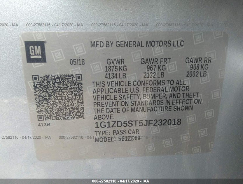 1G1ZD5ST5JF232018