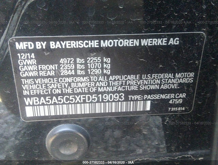 WBA5A5C5XFD519093