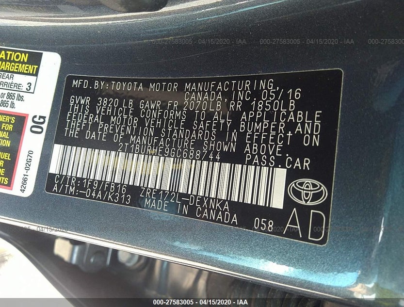 2T1BURHE9GC688744