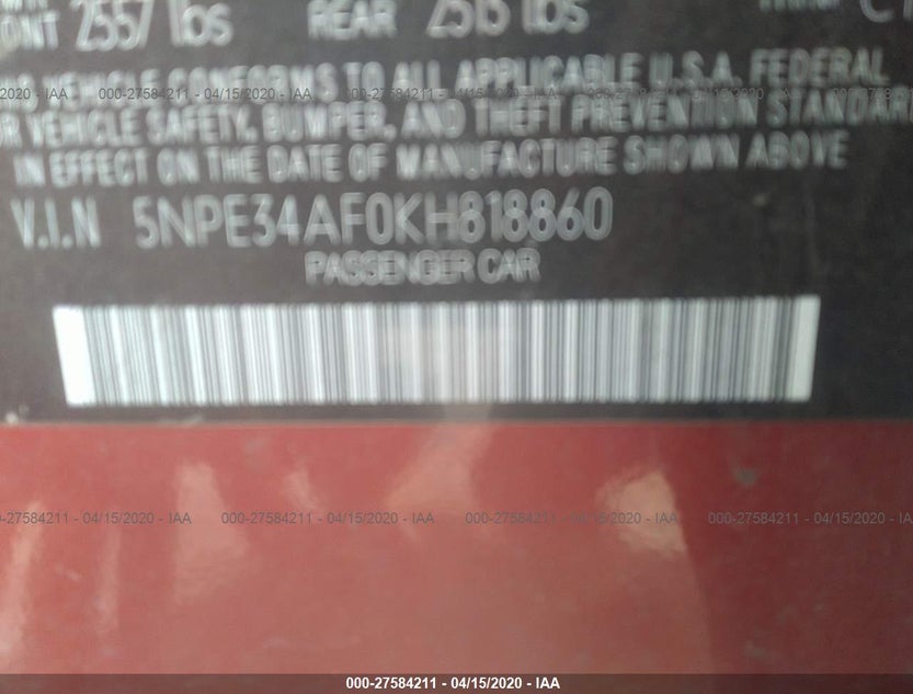 5NPE34AF0KH818860