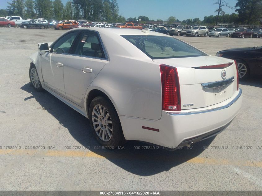 2012 Cadillac Cts Luxury VIN: 1G6DE5E55C0117701 Lot: 27584913