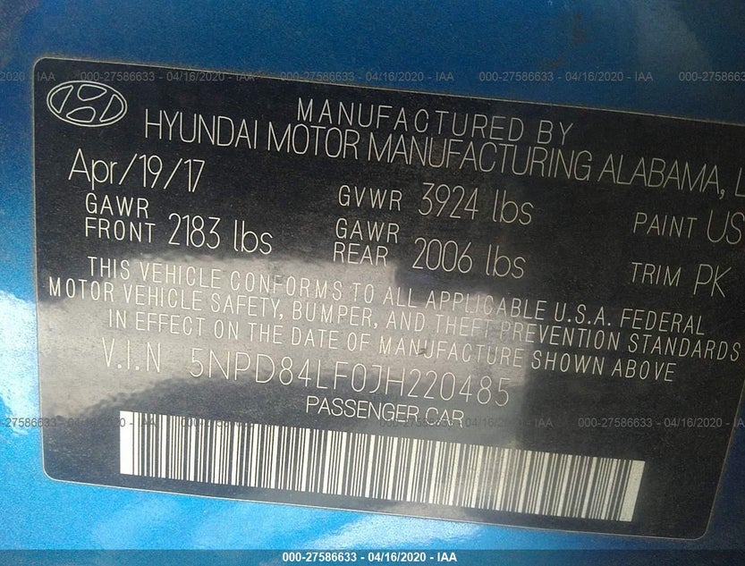 5NPD84LF0JH220485