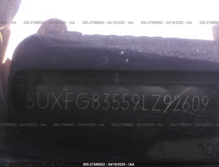 5UXFG83559LZ92609