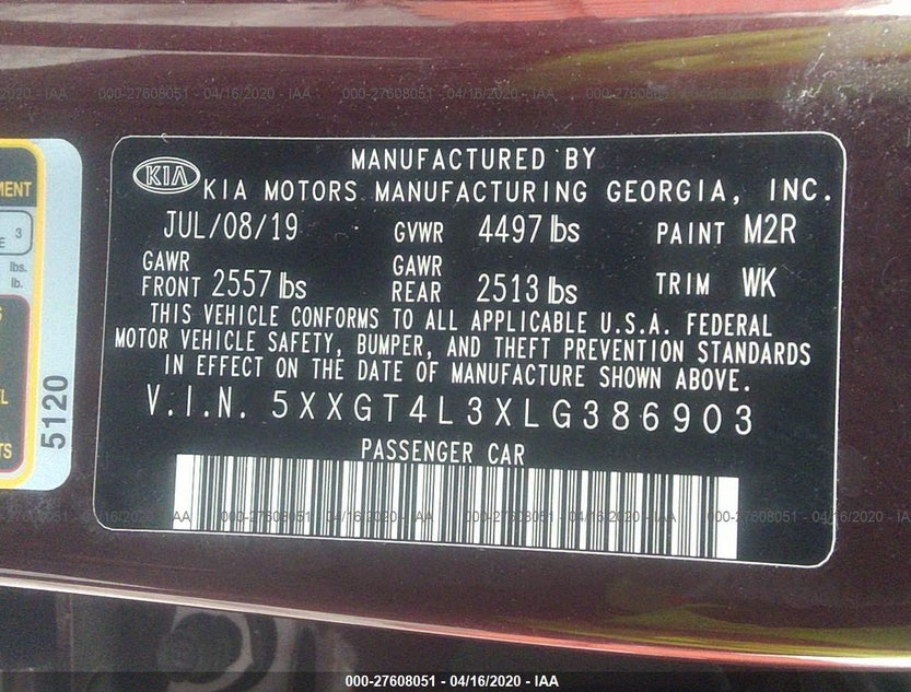 5XXGT4L3XLG386903